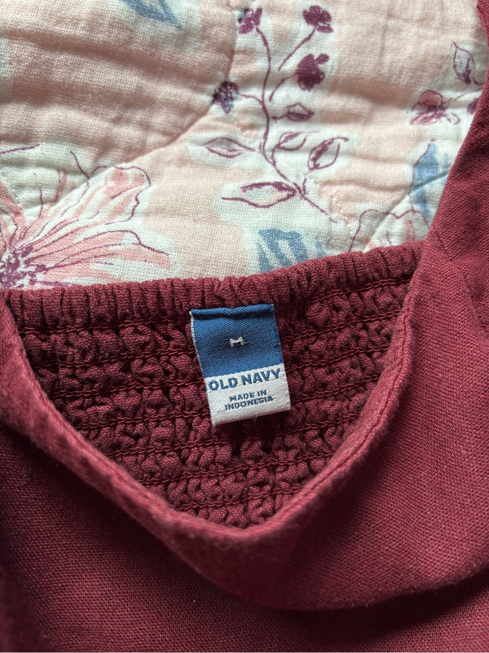 Old Navy Maroon Slip Mini Dress - Picture 2 of 2